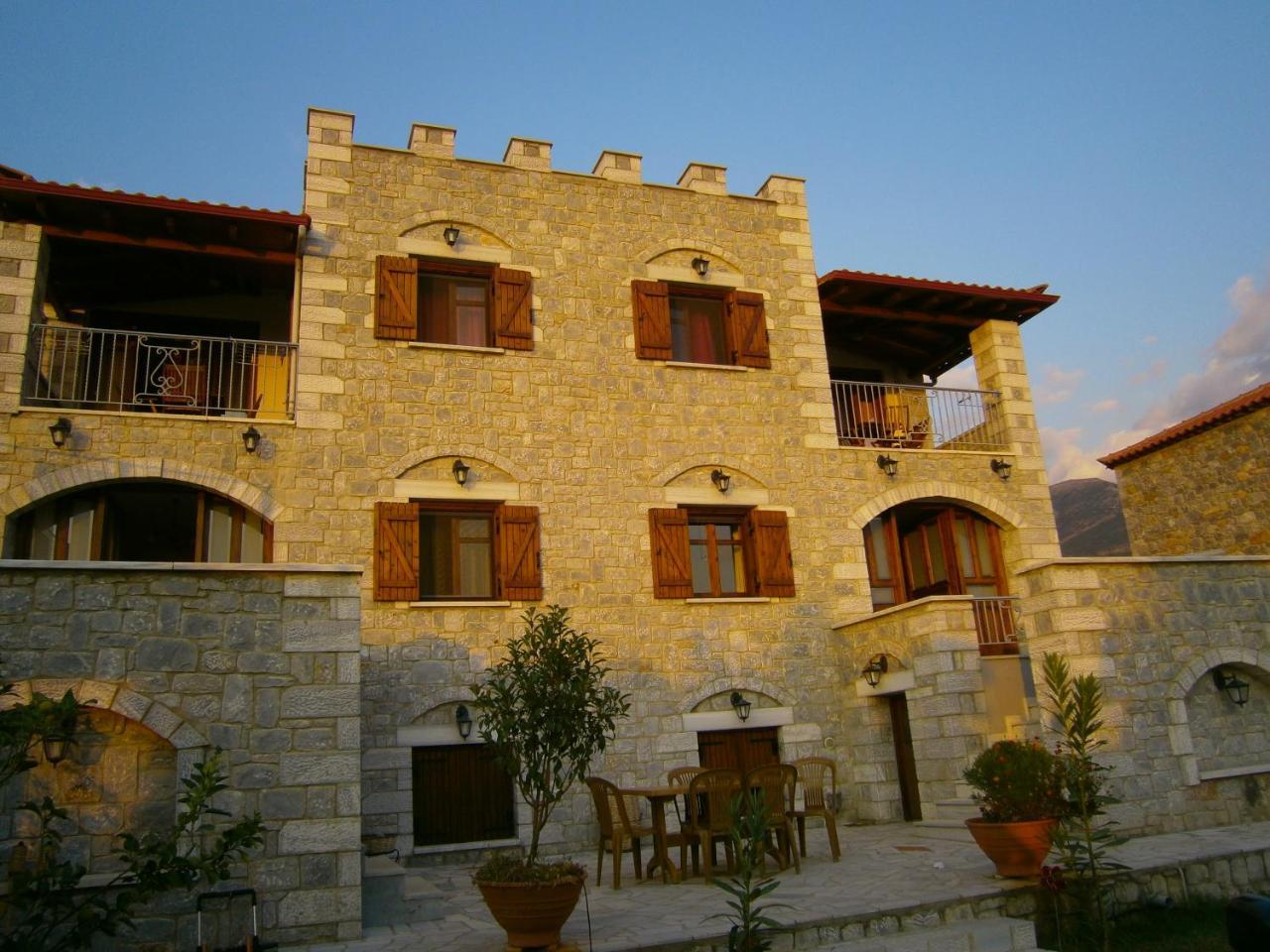 Atha-Tina:Traditional Stone Homes Agios Nikolaos  Exterior foto